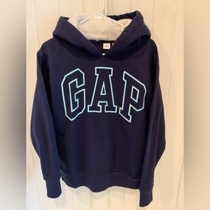 Gap Logo Sherpa-Lined Hoodie